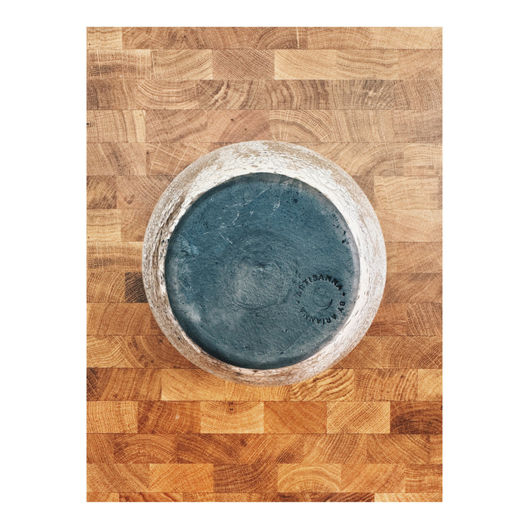 KRATOR VASE • crackle raku