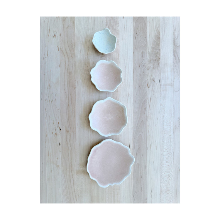 NESTING PETALS • sculptural serve ware