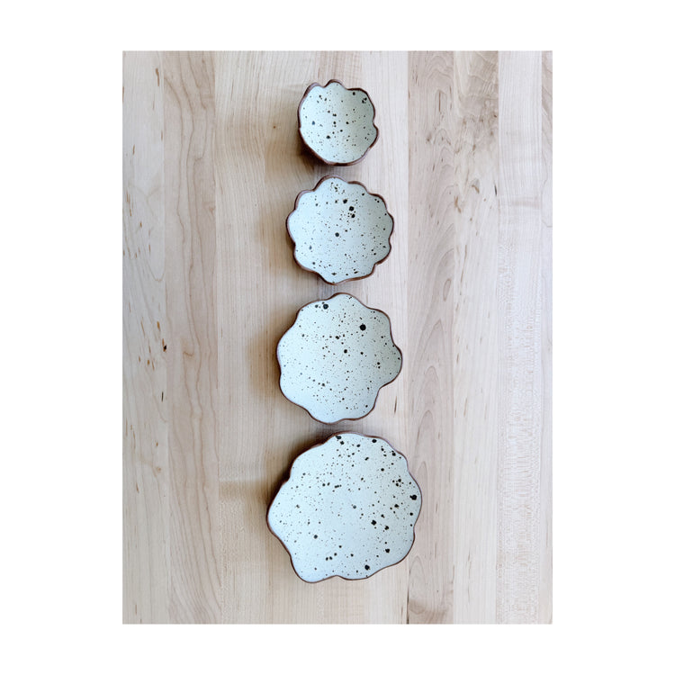 NESTING PETALS • sculptural serve ware