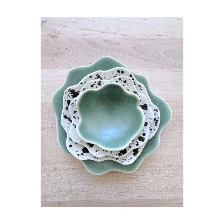 NESTING PETALS • sculptural serve ware