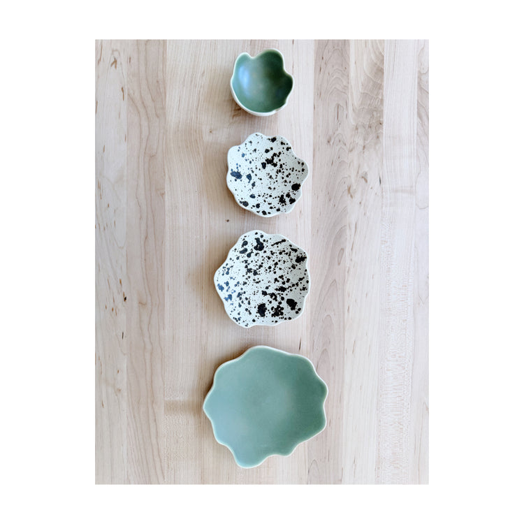 NESTING PETALS • sculptural serve ware