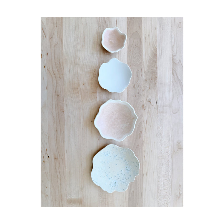 NESTING PETALS • sculptural serve ware