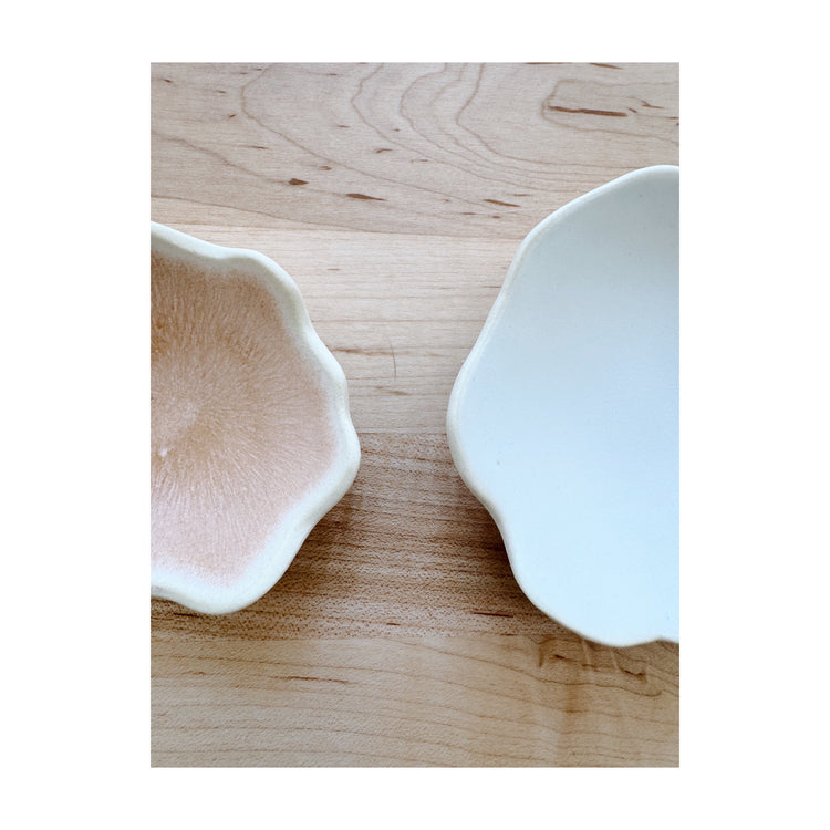 NESTING PETALS • sculptural serve ware