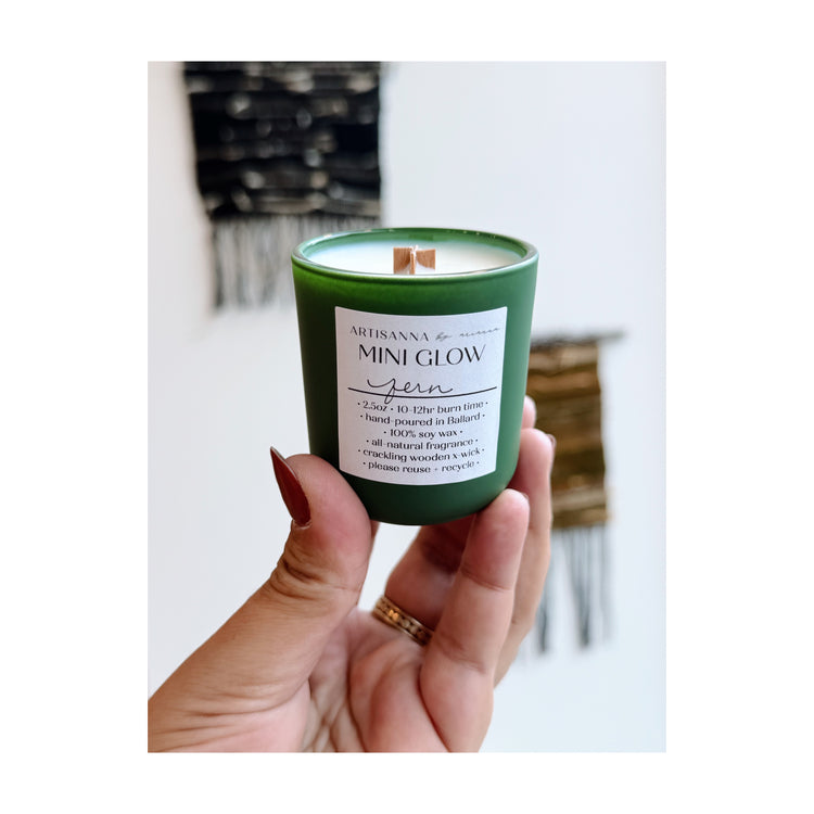 MINI GLOW • hand poured candle