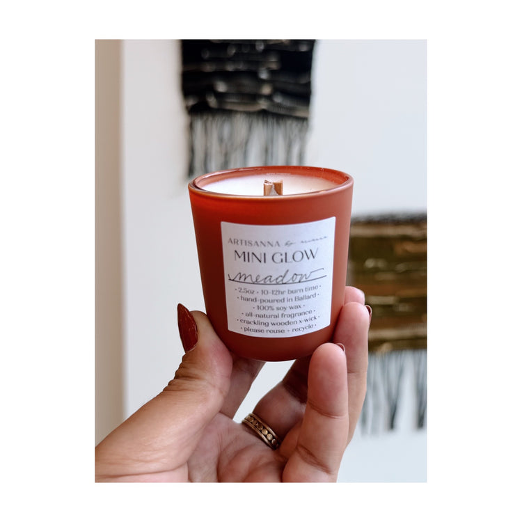 MINI GLOW • hand poured candle