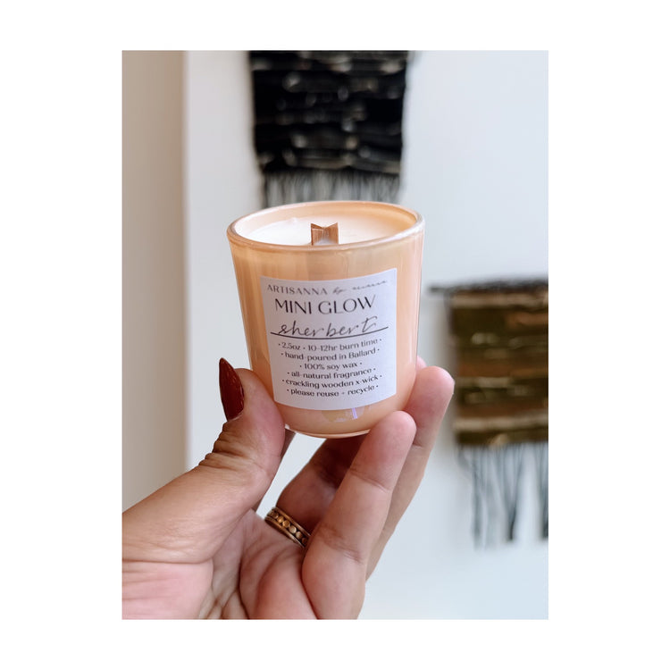 MINI GLOW • hand poured candle