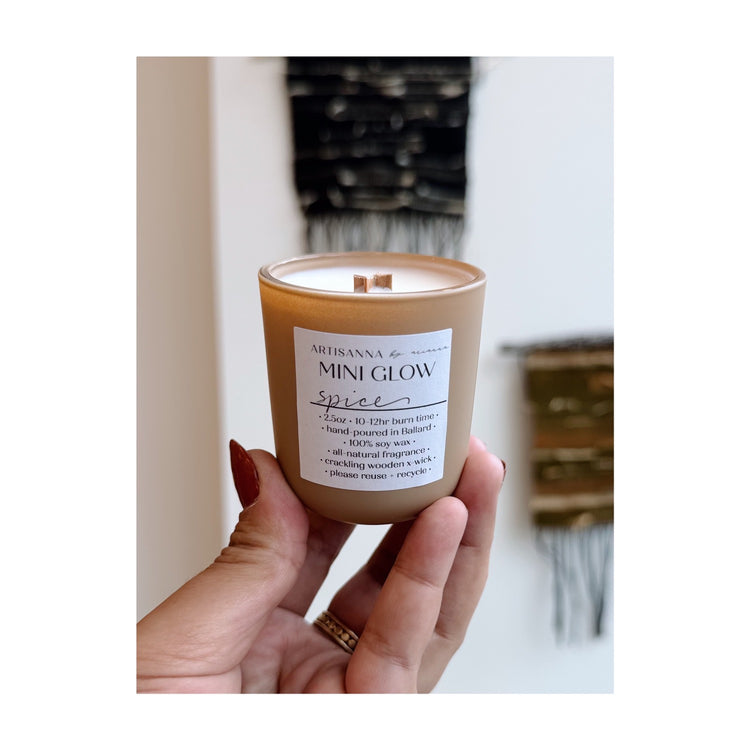 MINI GLOW • hand poured candle