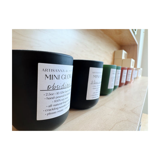 MINI GLOW • hand poured candle